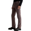 image:imageAG Adriano Goldschmied Mens Everett Slim Straight Sueded Sateen PantBerry Brown