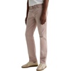 image:imageAG Adriano Goldschmied Mens Everett Slim Straight Sueded Sateen PantSulfur Desert Mauve