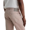 image:imageAG Adriano Goldschmied Mens Everett Slim Straight Sueded Sateen PantSulfur Desert Mauve