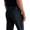 image:imageAG Adriano Goldschmied Mens Everett Slim Straight Sueded Sateen PantSulfur Melange Smoke