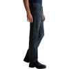 image:imageAG Adriano Goldschmied Mens Everett Slim Straight Sueded Sateen PantSulfur Melange Smoke