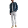 image:imageAG Adriano Goldschmied Mens Tellis Modern Slim Commuter Performance PantAlmost White