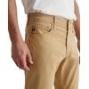 image:imageAG Adriano Goldschmied Mens Tellis Modern Slim Sueded Sateen PantTawny Beige