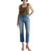image:imageAG Adriano Goldschmied Womens Brinley Mid Rise Straight Crop13 Years Palermo