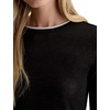 image:imageAG Adriano Goldschmied Womens Eleni Doubled Layered TopSuper BlackPowder