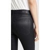image:imageAG Adriano Goldschmied Womens Farrah HighRise Skinny Fit Ankle PantLeatherette Super Black