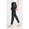 image:imageAG Adriano Goldschmied Womens Farrah HighRise Skinny Fit Ankle PantLeatherette Super Black