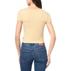 image:imageAG Adriano Goldschmied Womens Hutton CrewPencil Stripe Aspen YellowEx