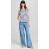image:imageAG Adriano Goldschmied Womens Lyra TopTrue WhiteNavy
