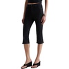 image:imageAG Adriano Goldschmied Womens Maisie MidRise CapriSuper Black