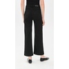 image:imageAG Adriano Goldschmied Womens Saige Mid Rise Wide Leg CropSuper Black