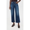 image:imageAG Adriano Goldschmied Womens Saige Mid Rise Wide Leg CropVeiled