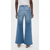 image:imageAG Adriano Goldschmied Womens Saige Mid Rise Wide Leg JeansBisou
