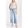 image:imageAG Adriano Goldschmied Womens Saige Mid Rise Wide Leg JeansPalma