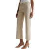 image:imageAG Adriano Goldschmied Womens Saige Mid Rise Wide LegSulfur Pumice