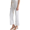 image:imageAG Adriano Goldschmied Womens Saige Mid Rise Wide LegWhite