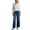 image:imageAG Adriano Goldschmied Womens Saige MidRise Wide Leg Crop PantsWatermist