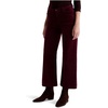 image:imageAG Adriano Goldschmied Womens Saige MidRise Wide Leg Crop PantsWinery