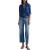 image:imageAG Adriano Goldschmied Womens Saige MidRise Wide Leg PantsRosarito