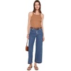 image:imageAG Adriano Goldschmied Womens Saige Wide Leg Crop JeanMalbec