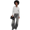 image:imageAG Jeans Carol Johnny Collar SweatshirtHeather Grey