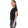 image:imageAG Jeans Sadie Crew 90s Vintage Crop Short Sleeve TShirtSuper Black