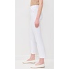 image:imageAG Jeans Womens Farrah Mid Rise Crop Boot JeansGallery White