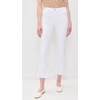 image:imageAG Jeans Womens Farrah Mid Rise Crop Boot JeansGallery White