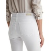 image:imageAG Jeans Womens Mari Mid Rise Slim Straight Crop JeanGallery White