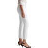 image:imageAG Jeans Womens Mari Mid Rise Slim Straight Crop JeanGallery White