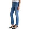 image:imageAG Womens Mari Mid Rise Slim Straight Jean in Minimalist Minimalist Size 27 Inseam 29