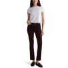 image:imageAG Womens Mari Mid Rise Slim Straight Jean in Winery Winery Size 24 Inseam 29