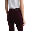 image:imageAG Womens Mari Mid Rise Slim Straight Jean in Winery Winery Size 27 Inseam 29