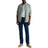 image:imageAG Adriano Goldschmied Mens Everett Slim Straight Selvage JeanSulfur Pier Blue