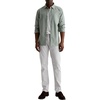 image:imageAG Adriano Goldschmied Mens Graduate Sueded Sateen PantSilver Fog
