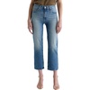 image:imageAG Adriano Goldschmied Womens Brinley Mid Rise Straight Crop13 Years Palermo