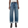 image:imageAG Adriano Goldschmied Womens Mercer High Rise Cuffed Barrel JeanNouveau