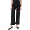 image:imageAG Adriano Goldschmied Womens Saige Mid Rise Wide Leg CropSuper Black