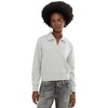 image:imageAG Jeans Carol Johnny Collar SweatshirtHeather Grey