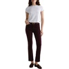 image:imageAG Womens Mari Mid Rise Slim Straight Jean in Winery Winery Size 27 Inseam 29