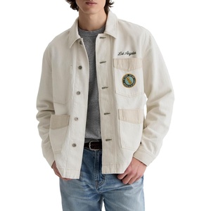 image:imageAG Adriano Goldschmied Mens Adam Relaxed Chore JacketNatural Oak