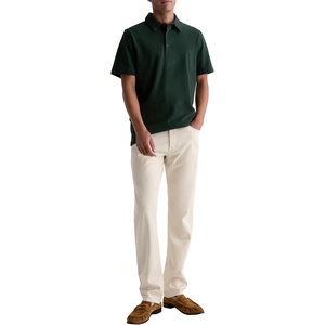 image:imageAG Adriano Goldschmied Mens Everett Slim Straight Linen PantNatural
