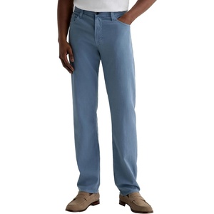 image:imageAG Adriano Goldschmied Mens Everett Slim Straight Linen PantShore Break