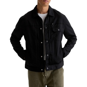 image:imageAG Adriano Goldschmied Mens Sid Pleated Trucker Performance JacketBlack