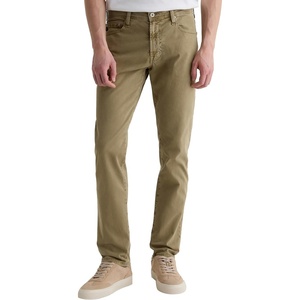 image:imageAG Adriano Goldschmied Mens Tellis Modern Slim Sueded Sateen PantSulfur Sweet Agave
