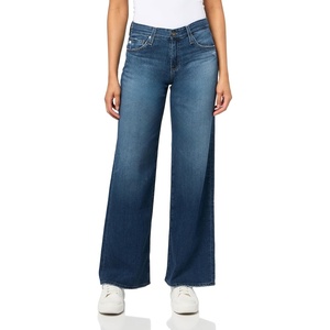 image:imageAG Adriano Goldschmied Womens Adria Low Rise Baggy Wide Leg Jeans10 Years Exposure
