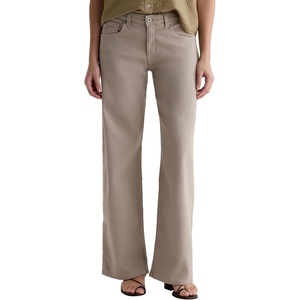 image:imageAG Adriano Goldschmied Womens Adria Low Rise Baggy Wide Leg JeansSimple Taupe