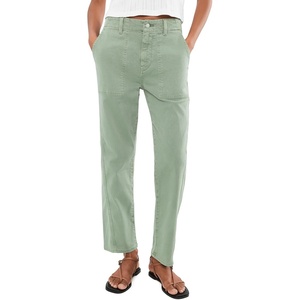 image:imageAG Adriano Goldschmied Womens Analeigh MidRise UtilitySulfur Faded Moss