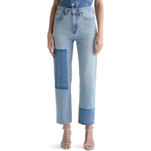 image:imageAG Adriano Goldschmied Womens Brinley Mid Rise Straight PantsCarpinteria