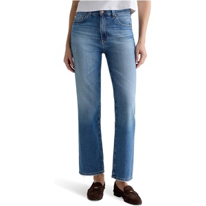image:imageAG Adriano Goldschmied Womens Brinley Mid Rise Straight PantsSoaring